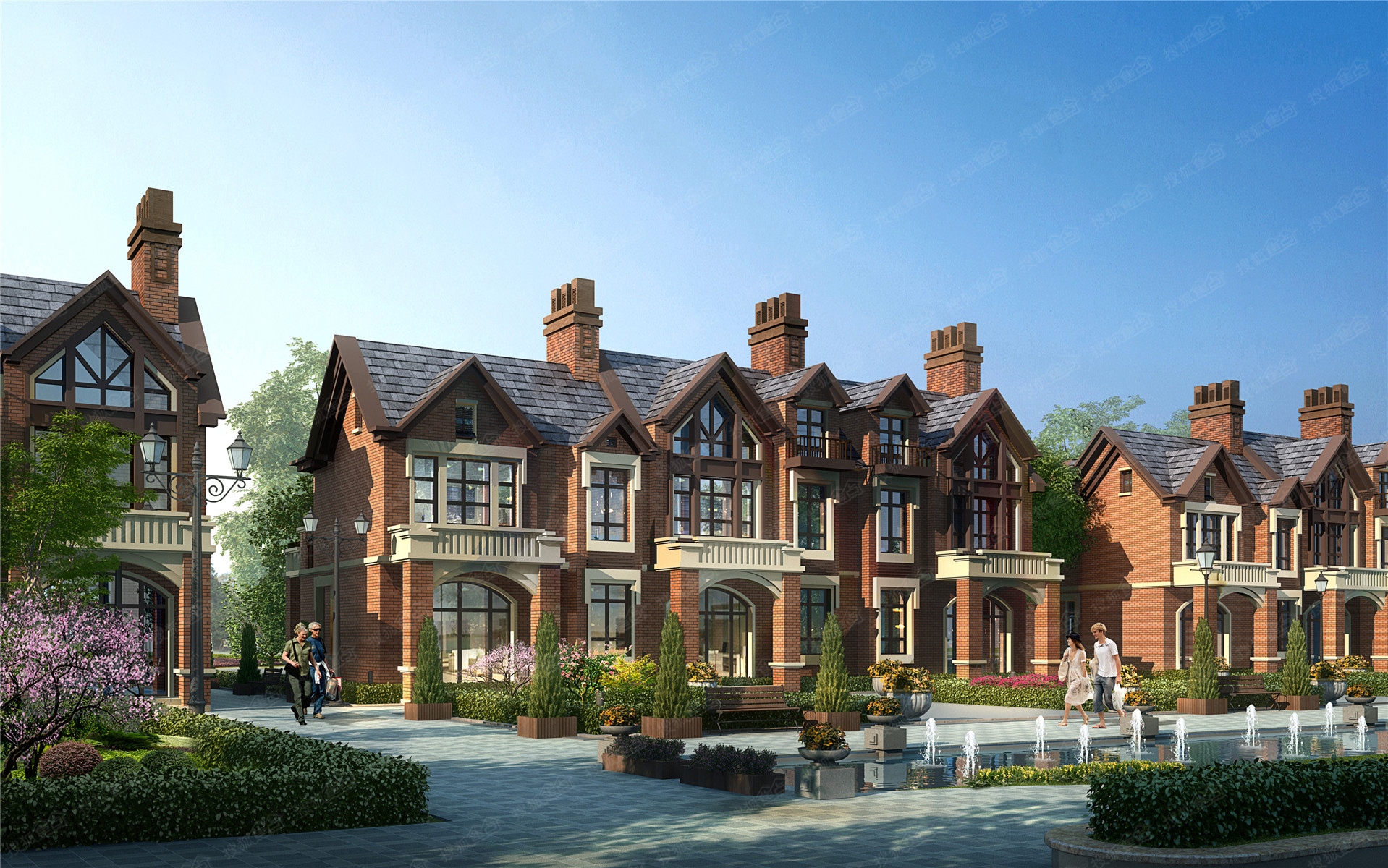 八达岭阿尔卡迪亚联排效果图-北京搜狐焦点网