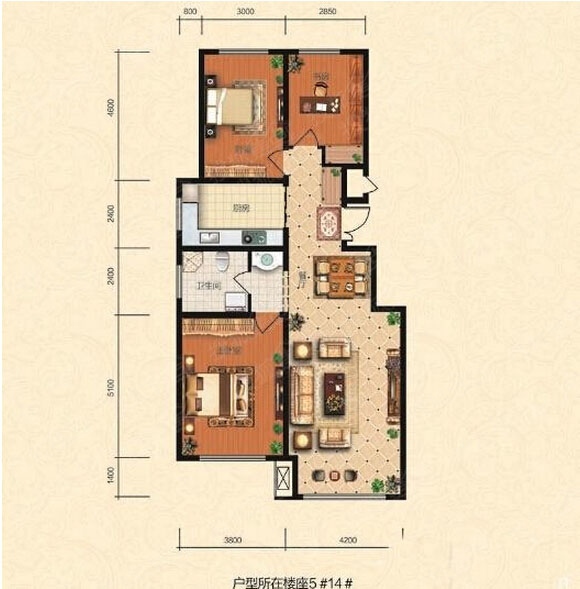 首地·红山郡户型图户型