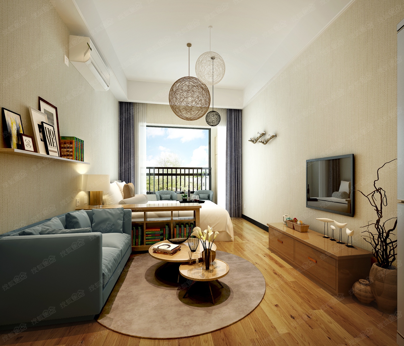 中建信和城一居室苹果公寓-A_中建信和城户型