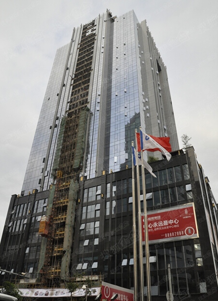 福晟财富中心施工进度图-福州搜狐焦点网