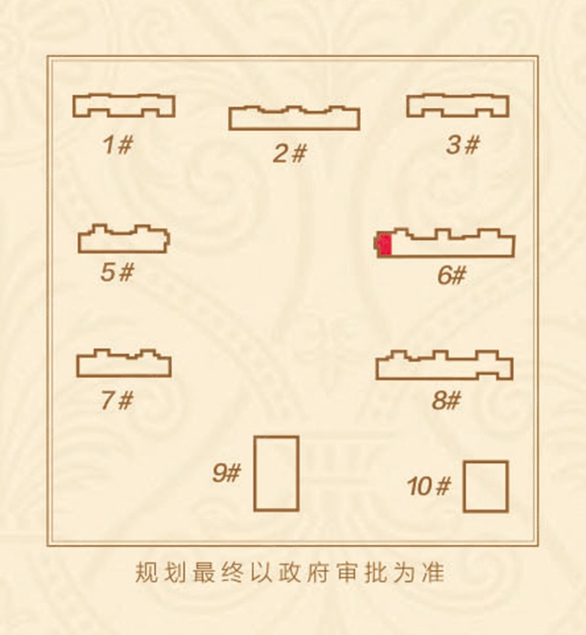 华鸿金色柏林四居室E-使用面积127平米四居_