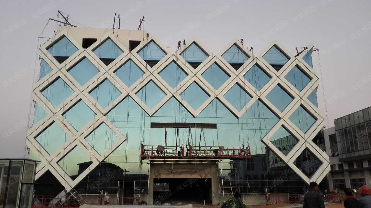 路能达汽车文化创意产业园楼盘施工进度图