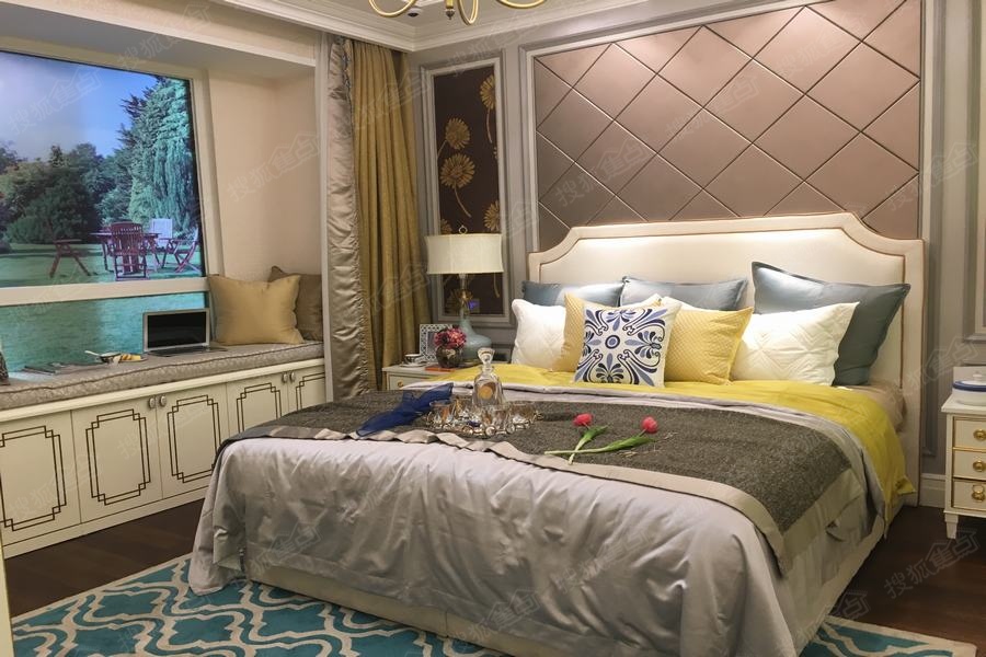 远洋红熙郡110平米样板间-卧室