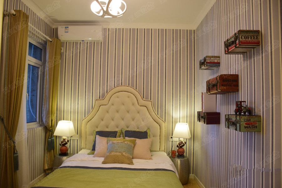 汉口北卓尔生活城二期湖湾A2户型样板间-卧室