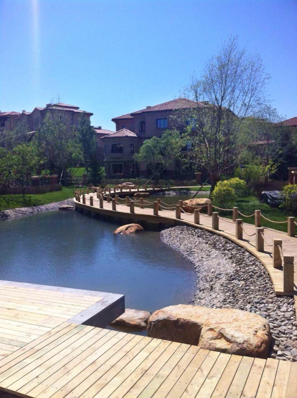 大庆阿斯兰小镇别墅实景图2014.06.18